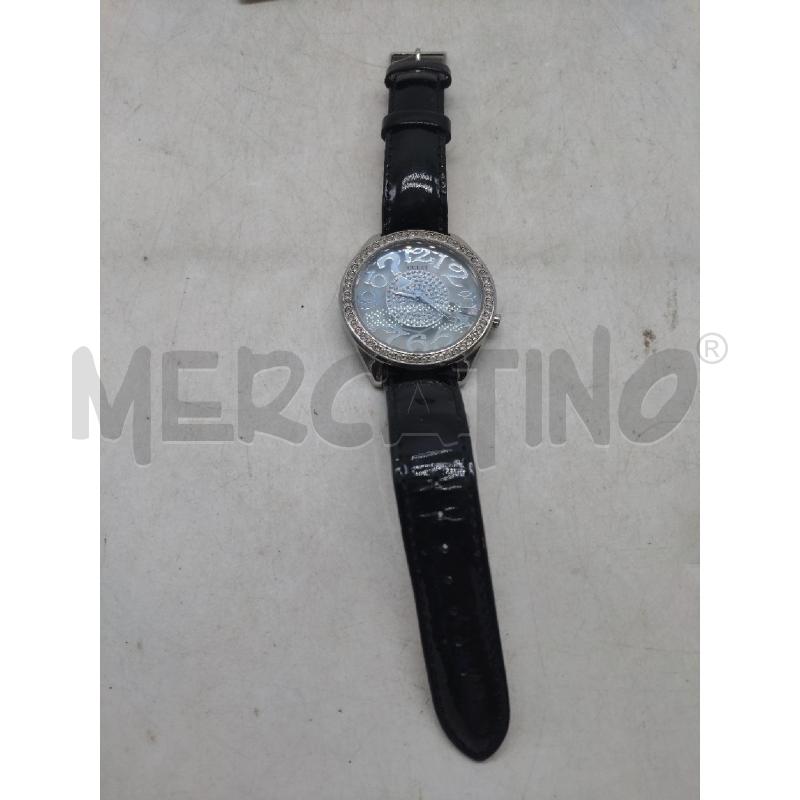 OROLOGIO DA POLSO GUESS CINTURINO NERO  | Mercatino dell'Usato Domodossola 1