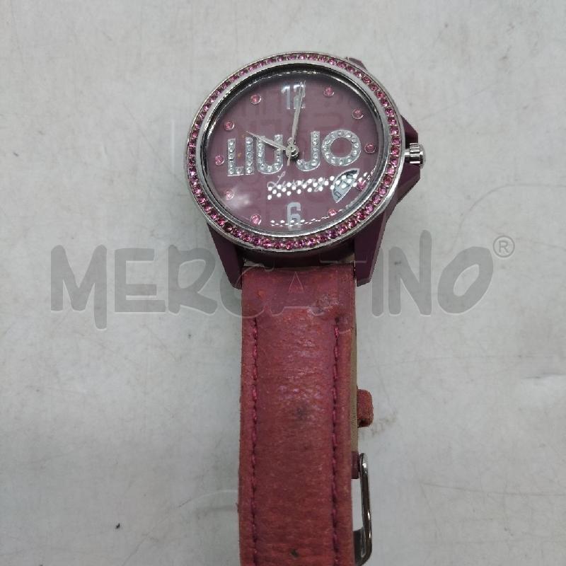 OROLOGIO DA POLSO ROSA SCURO LIU JO | Mercatino dell'Usato Domodossola 1
