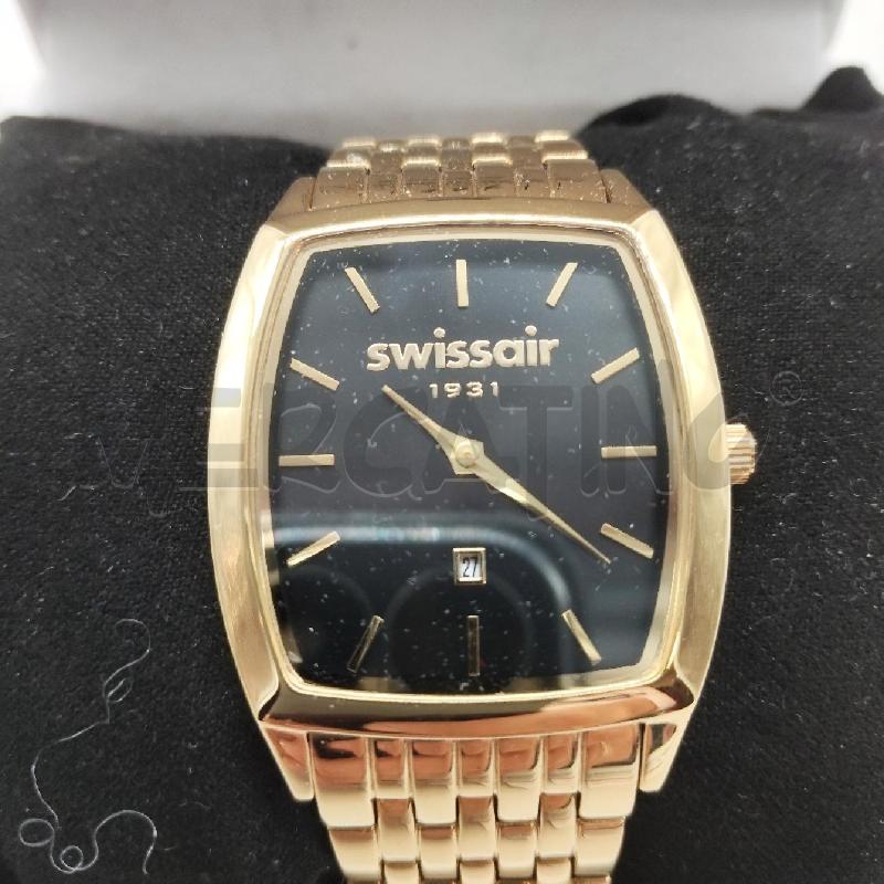 OROLOGIO DA POLSO UOMO DORATO SWISSAIR | Mercatino dell'Usato Domodossola 2