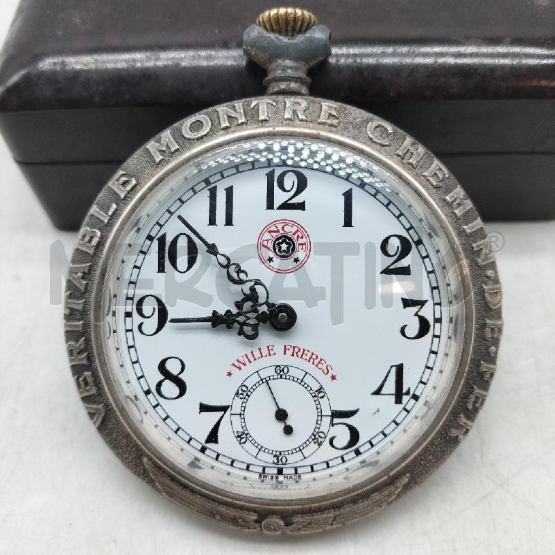 OROLOGIO DA TASCHINO VERITABLE MOTRE CHEMINS DE FER  | Mercatino dell'Usato Domodossola 4