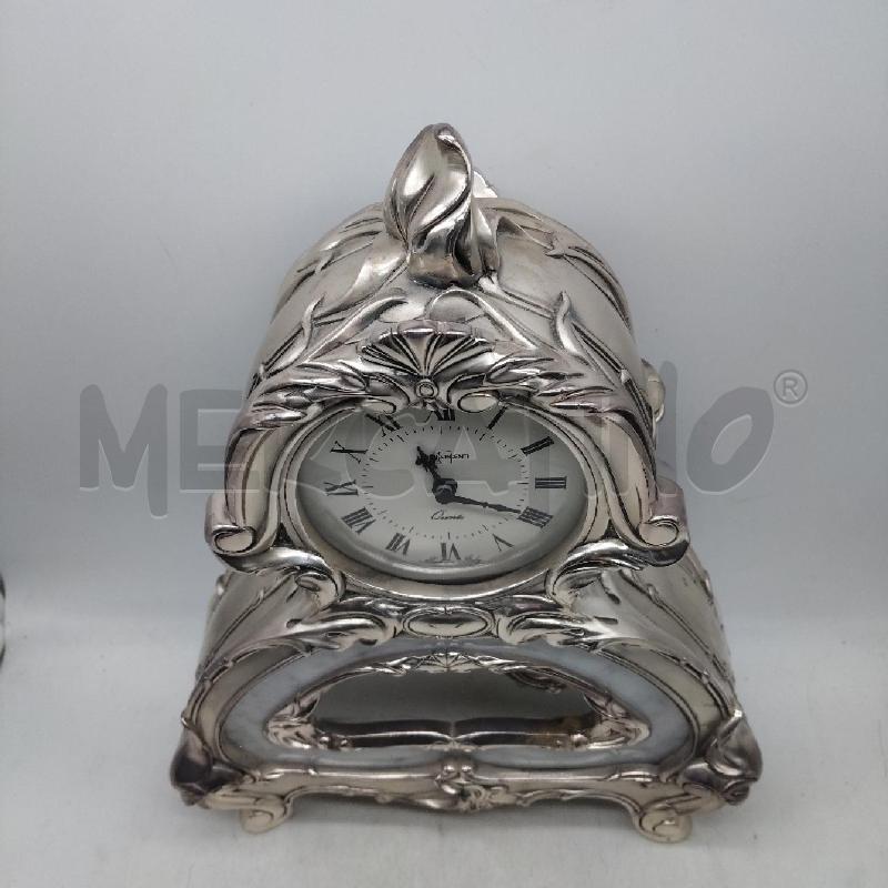 OROLOGIO DA TAVOLO LINEA ARGENTI CON PENDOLO | Mercatino dell'Usato Domodossola 2