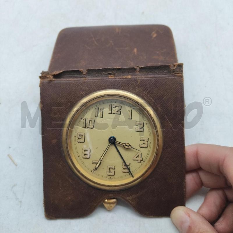OROLOGIO SVEGLIA VECCHIA QUADRANTE ROTONDO  | Mercatino dell'Usato Domodossola 3