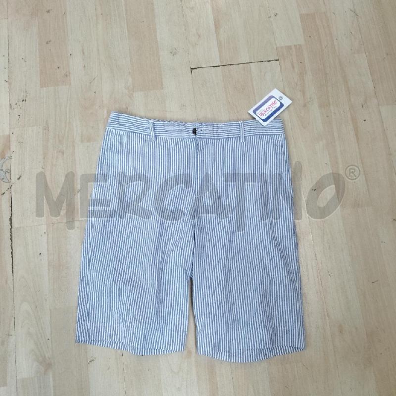 PANTALONCINO BAMBINO RIGATO BIANCO AZZURRO POLO  | Mercatino dell'Usato Domodossola 1