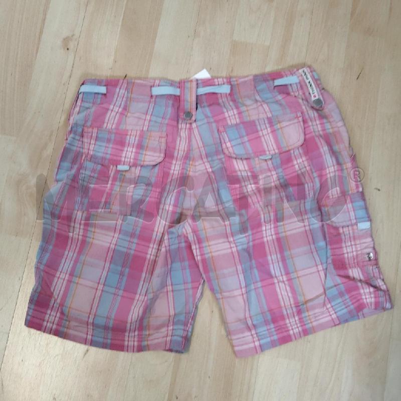PANTALONCINO DONNA THINK PINK SCOZZESE ROSA | Mercatino dell'Usato Domodossola 2