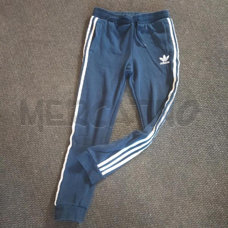 PANTALONE BAMBINO TUTA ASDIDAS BLU 11/12 | Mercatino dell'Usato Domodossola 1