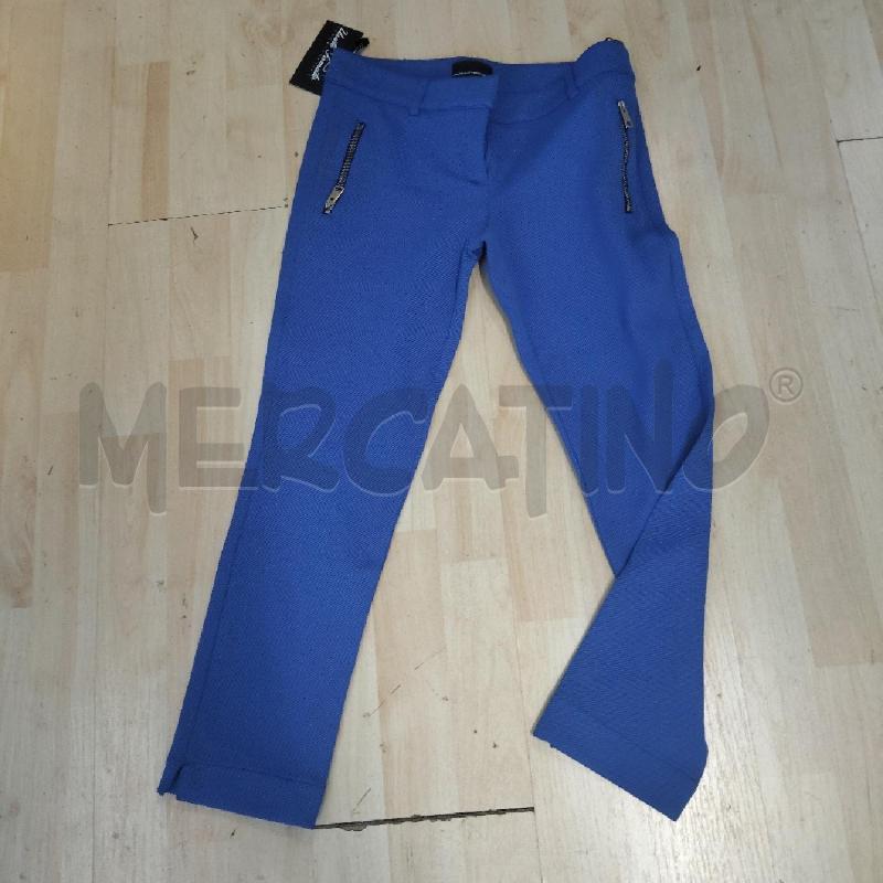 PANTALONE DONNA ATOS LOMBARDINI BLU ELETTRICO  | Mercatino dell'Usato Domodossola 1