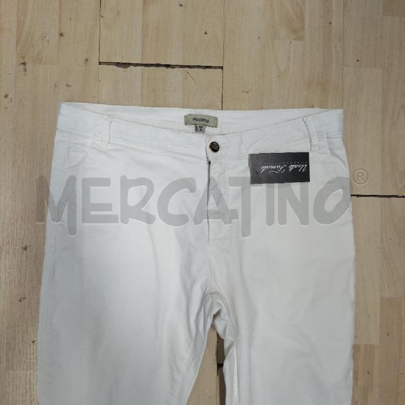 PANTALONE DONNA BIANCO FRACOMINA JEANS | Mercatino dell'Usato Domodossola 2