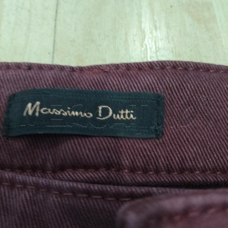 PANTALONE DONNA BURGUNDY MASSIMO DUTTI  | Mercatino dell'Usato Domodossola 3