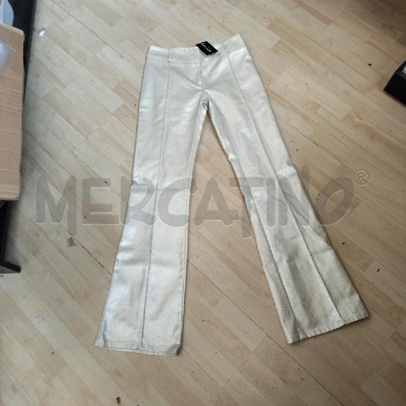PANTALONE DONNA DORATI A ZAMPA PATRIZIA PEPE  | Mercatino dell'Usato Domodossola 1