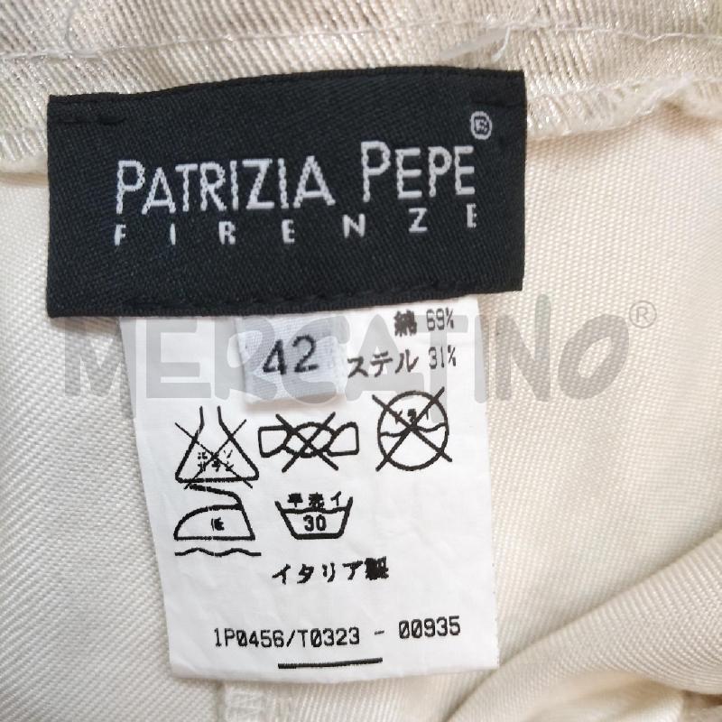 PANTALONE DONNA DORATI A ZAMPA PATRIZIA PEPE  | Mercatino dell'Usato Domodossola 4