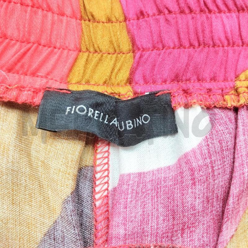 PANTALONE DONNA FANTASIA FUCSIA MARRONE ELENA MIRO' | Mercatino dell'Usato Domodossola 3
