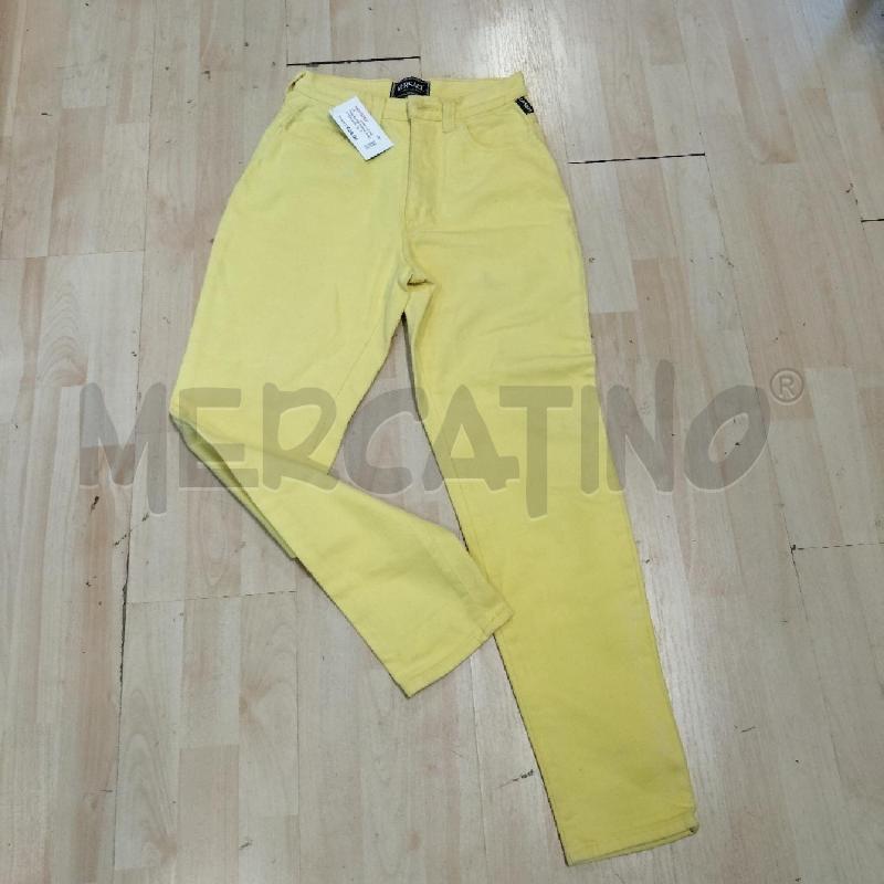 PANTALONE DONNA GIALLO VERSACE | Mercatino dell'Usato Domodossola 1