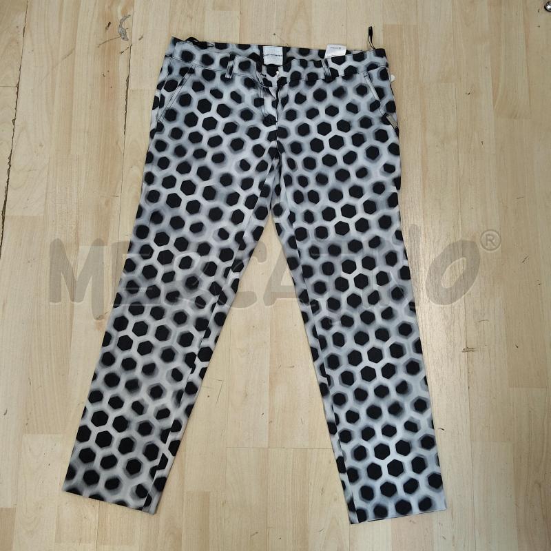 PANTALONE DONNA GRIGIO POIS NERI ATOS LOMBARDINI | Mercatino dell'Usato Domodossola 1