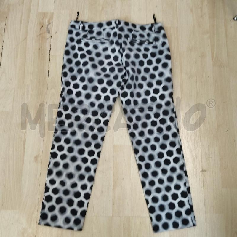 PANTALONE DONNA GRIGIO POIS NERI ATOS LOMBARDINI | Mercatino dell'Usato Domodossola 2