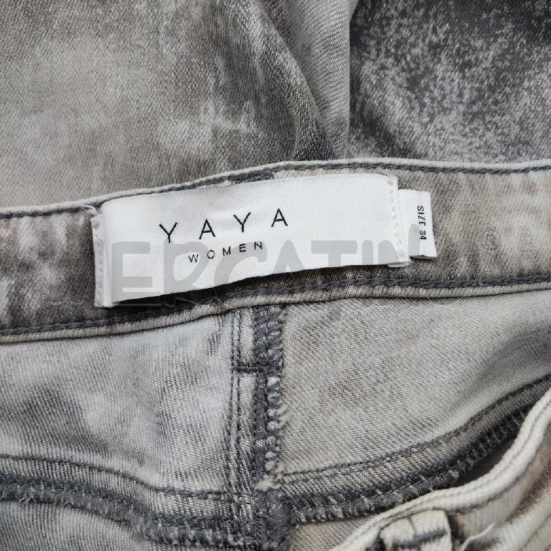 PANTALONE DONNA GRIGIO SLAVATO YAYA  | Mercatino dell'Usato Domodossola 3