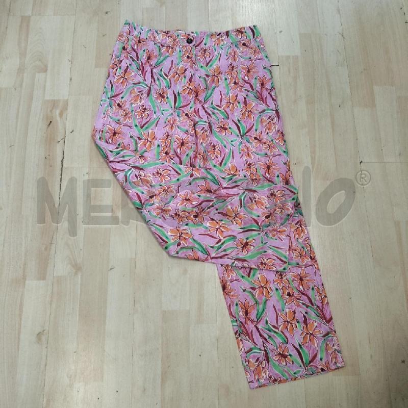 PANTALONE DONNA I BLUES ROSA FIORI  | Mercatino dell'Usato Domodossola 2