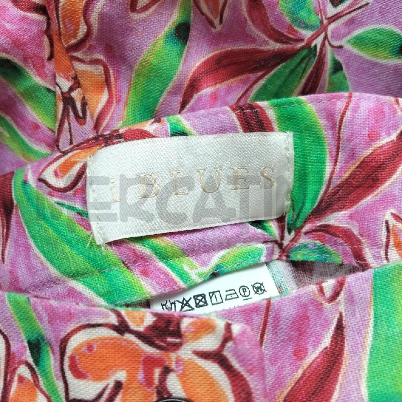 PANTALONE DONNA I BLUES ROSA FIORI  | Mercatino dell'Usato Domodossola 4