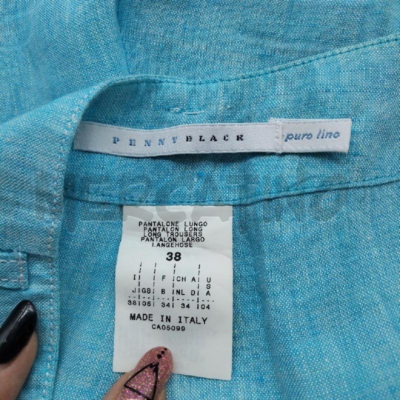 PANTALONE DONNA LINO CELESTE PENNY BLACK | Mercatino dell'Usato Domodossola 3