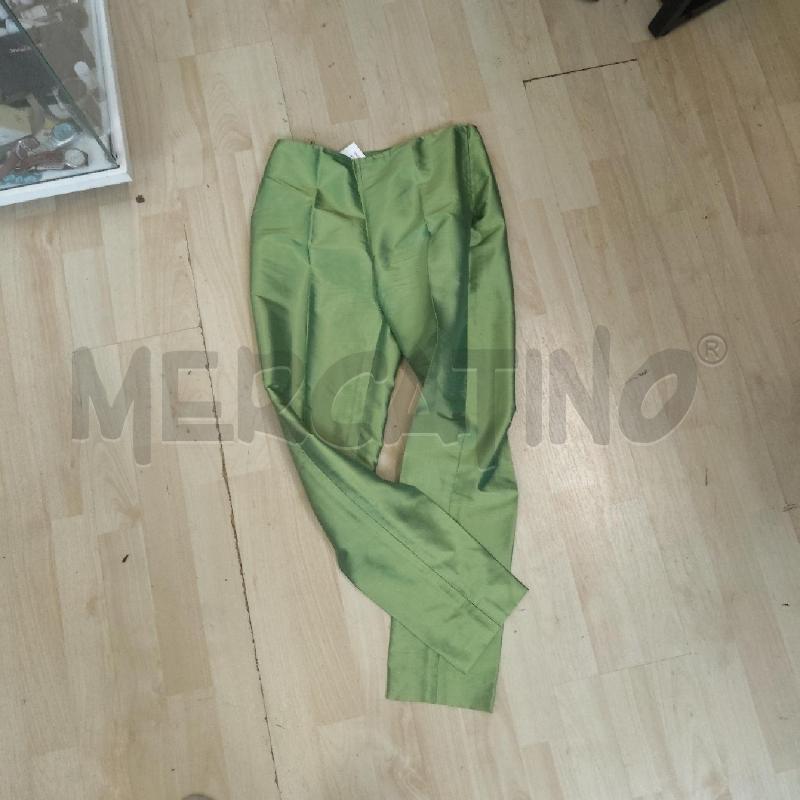 PANTALONE DONNA LUISA SPAGNOLI VERDE ACIDO  | Mercatino dell'Usato Domodossola 3