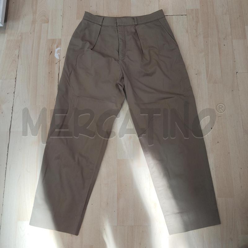 PANTALONE DONNA MARRONE MASSIMO DUTTI | Mercatino dell'Usato Domodossola 1