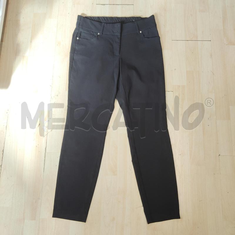 PANTALONE DONNA NERO FIORELLA RUBINO | Mercatino dell'Usato Domodossola 1