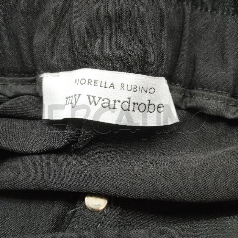 PANTALONE DONNA NERO FIORELLA RUBINO | Mercatino dell'Usato Domodossola 3