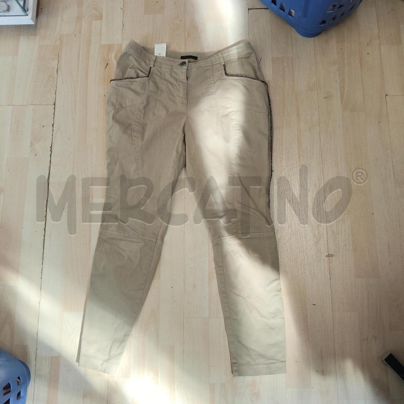 PANTALONE DONNA PINKO BEIGE 42 | Mercatino dell'Usato Domodossola 1