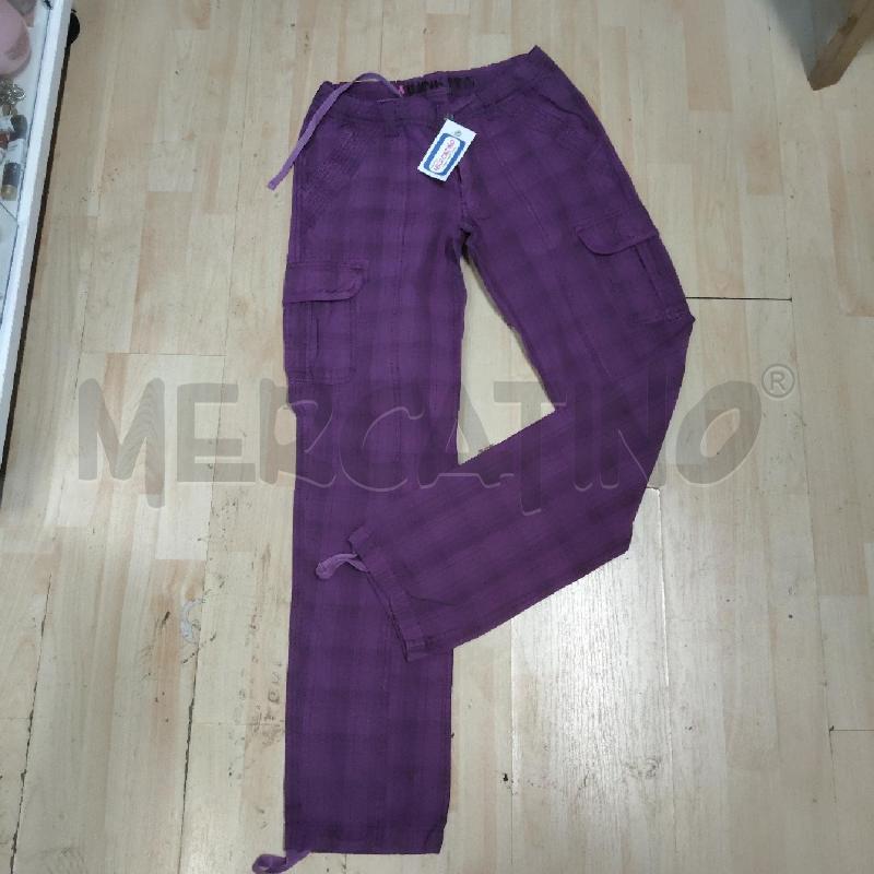 PANTALONE DONNA THIN PINK VIOLA | Mercatino dell'Usato Domodossola 1