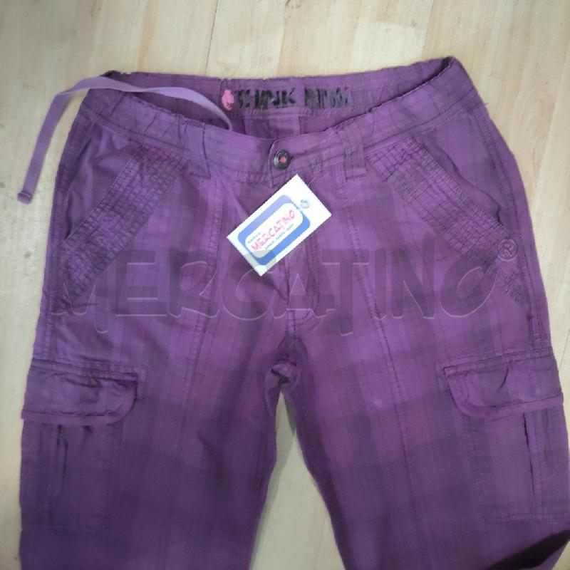 PANTALONE DONNA THIN PINK VIOLA | Mercatino dell'Usato Domodossola 2
