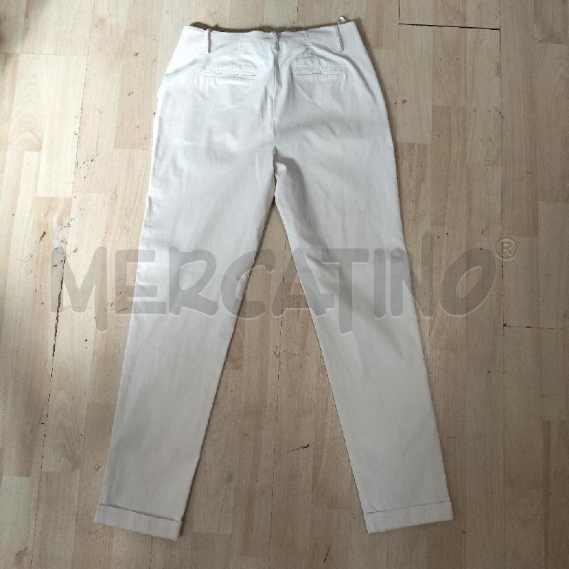 PANTALONE DONNA TWIN SET PANNA | Mercatino dell'Usato Domodossola 2