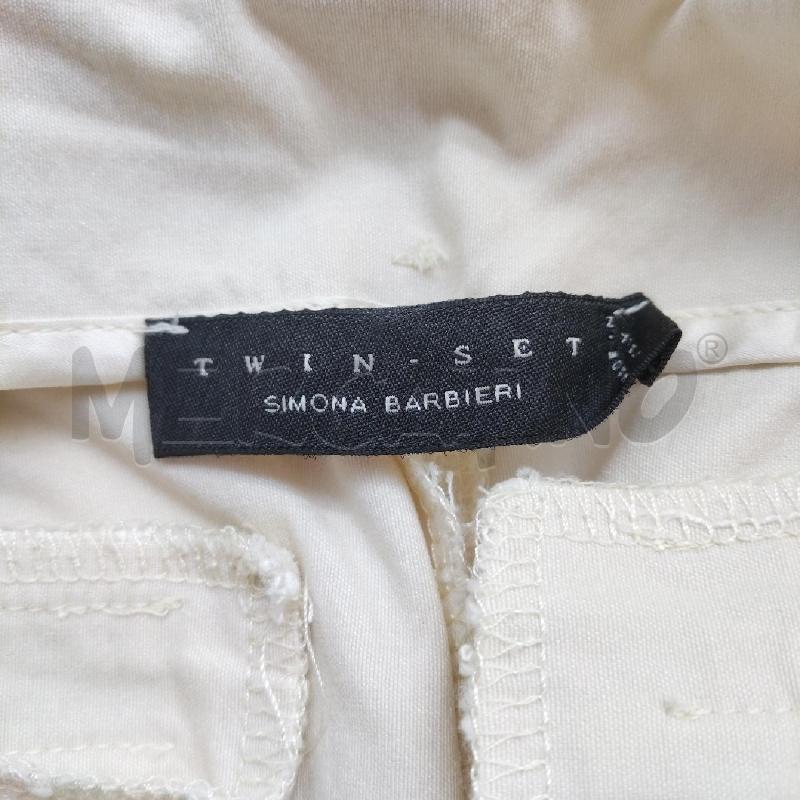 PANTALONE DONNA TWIN SET PANNA | Mercatino dell'Usato Domodossola 3