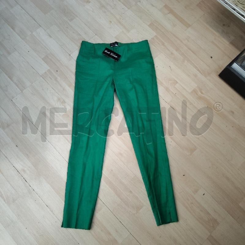 PANTALONE DONNA VERDE ELASTICIZZATI IN VITA LUISA SPAGNOLI | Mercatino dell'Usato Domodossola 2