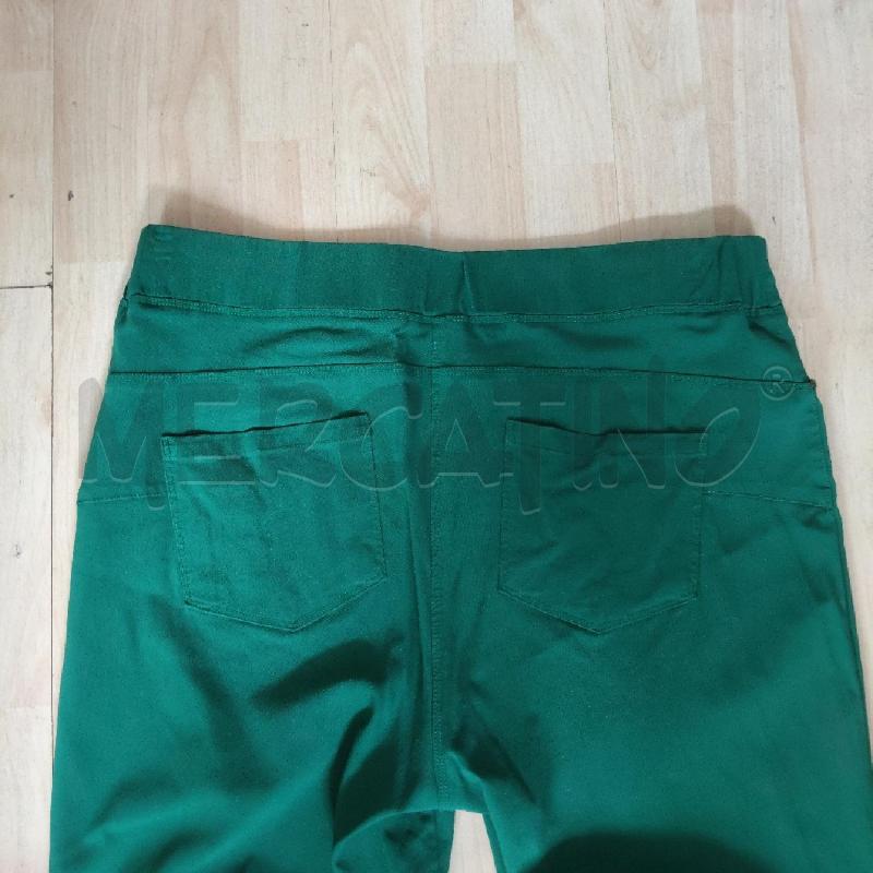 PANTALONE DONNA VERDE FIORELLA RUBINO | Mercatino dell'Usato Domodossola 3