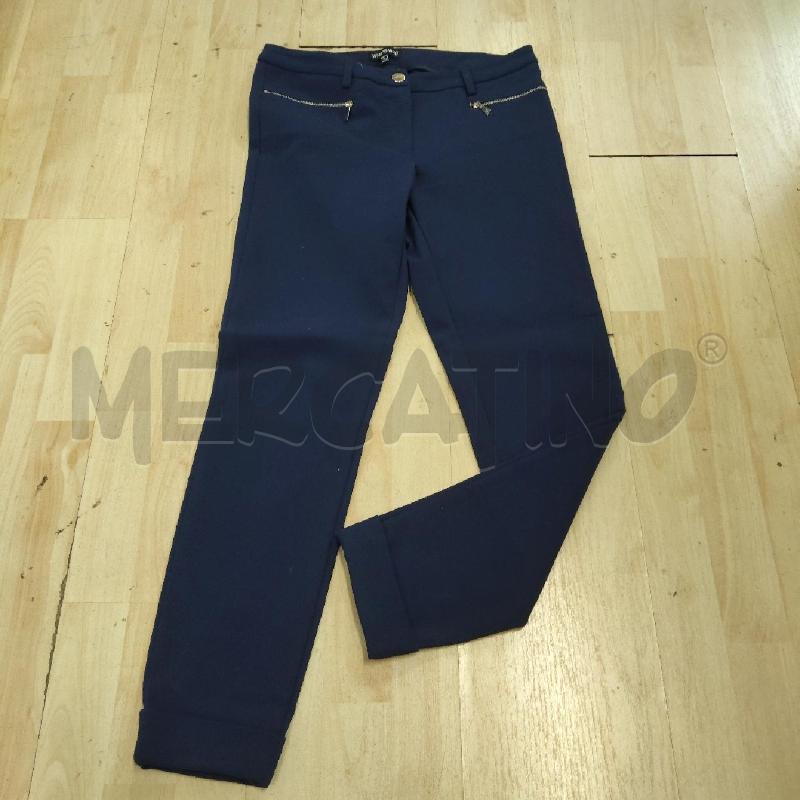 PANTALONE DONNA WHO'S WHO BLU TASCHE CERNIERA  | Mercatino dell'Usato Domodossola 1