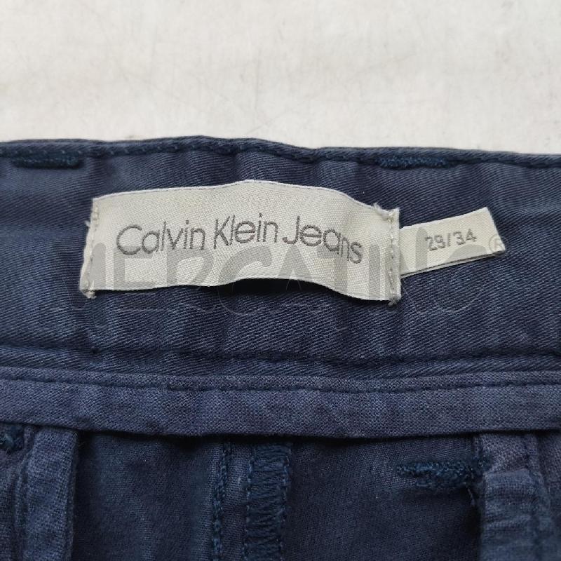 PANTALONE UOMO BLU CALVIN KLEIN JEANS  | Mercatino dell'Usato Domodossola 3