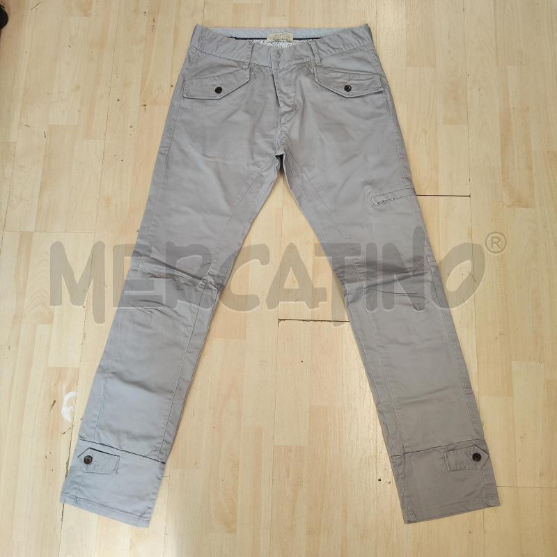 PANTALONE UOMO GRIGIO TASCHE LATERALI GAUDÌ | Mercatino dell'Usato Domodossola 1