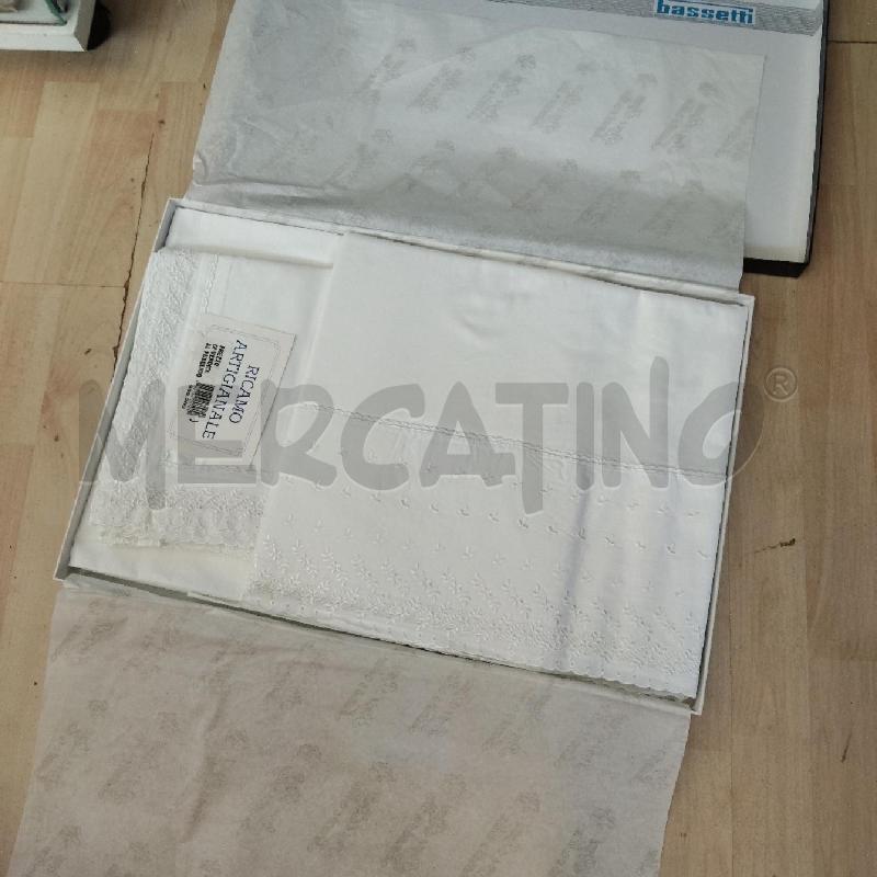 PARURE MATRIMONIALE BIANCO BASSETTI | Mercatino dell'Usato Domodossola 1