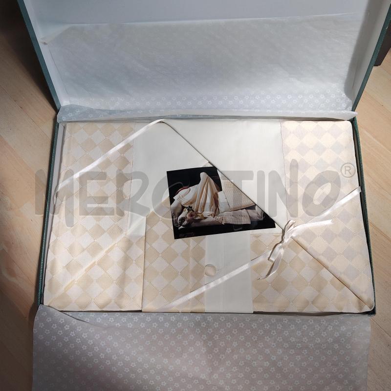 PARURE MATRIMONIALE PANNA SCACCHI GIALLI RARI | Mercatino dell'Usato Domodossola 1