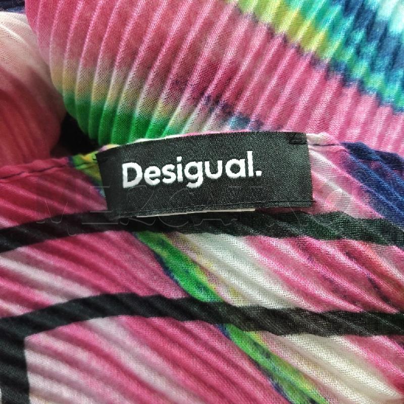 PASHMINA DONNA COLORATA DESIGUAL | Mercatino dell'Usato Domodossola 3