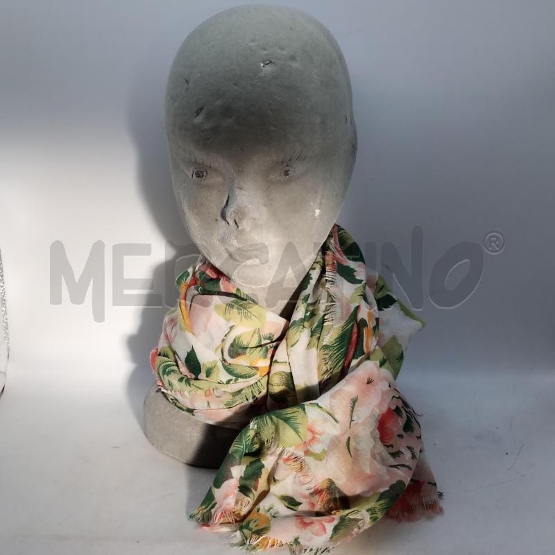 PASHMINA DONNA FIORI TWIN SET | Mercatino dell'Usato Domodossola 1