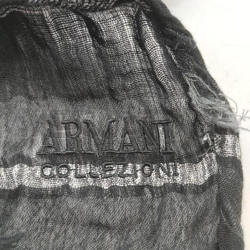 PASHMINA DONNA NERA GRIGIA ARMANI  | Mercatino dell'Usato Domodossola 3