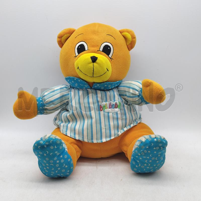 PELUCHE ORSO ARANCIONE BEL BEBE  | Mercatino dell'Usato Domodossola 1