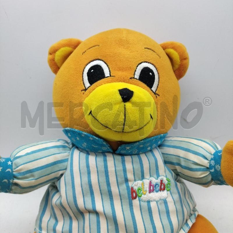 PELUCHE ORSO ARANCIONE BEL BEBE  | Mercatino dell'Usato Domodossola 2