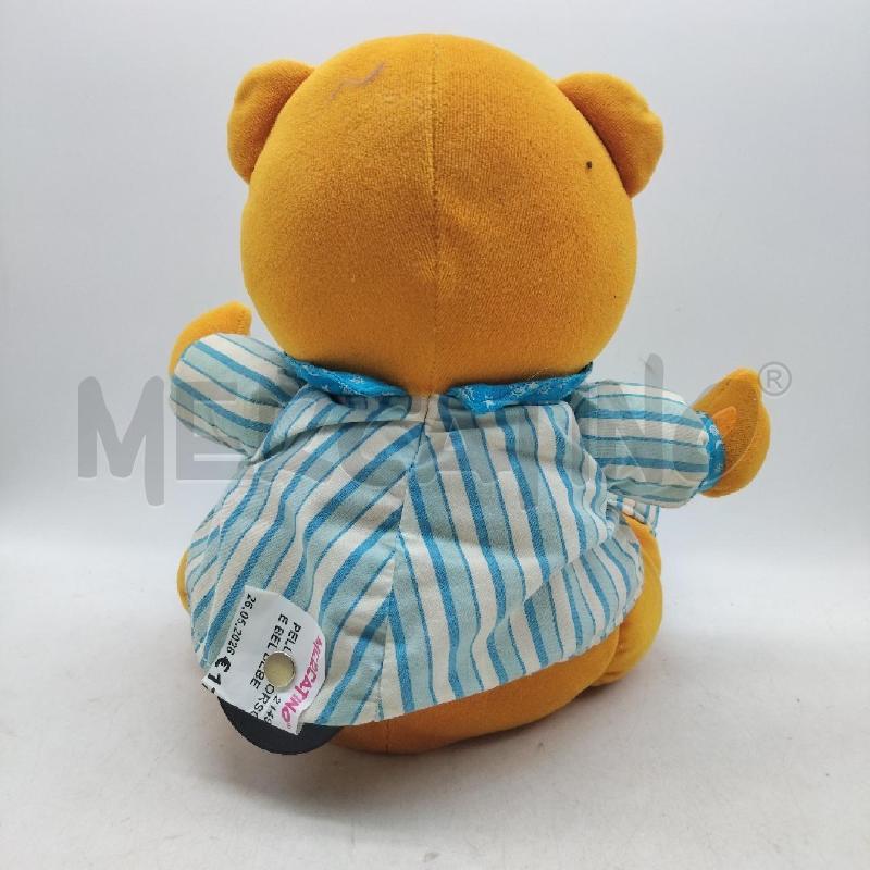 PELUCHE ORSO ARANCIONE BEL BEBE  | Mercatino dell'Usato Domodossola 3