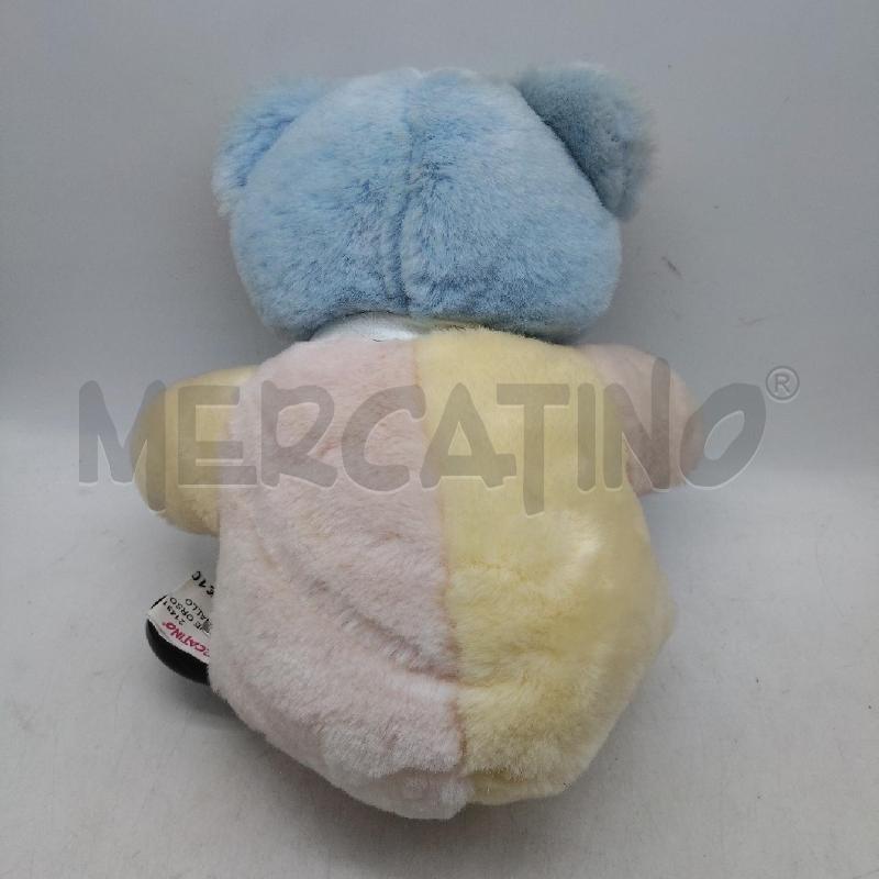 PELUCHE ORSO AZZURRO ROSA GIALLO | Mercatino dell'Usato Domodossola 3