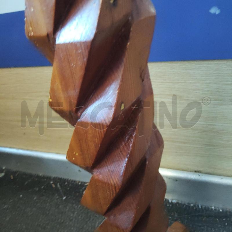 PIANTANA LEGNO SPIRALE | Mercatino dell'Usato Domodossola 3