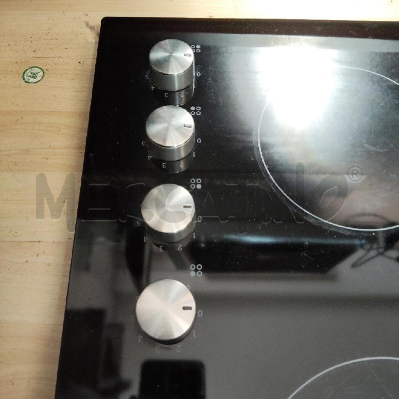 PIASTRA ELETTRICA 4 FUOCHI NERA DA INCASSO | Mercatino dell'Usato Domodossola 3