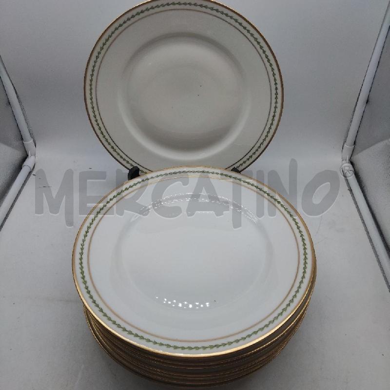 PIATTI PZ. 8 PIANI CERAMICA LIMOGES THEODORE HAVILAND | Mercatino dell'Usato Domodossola 1
