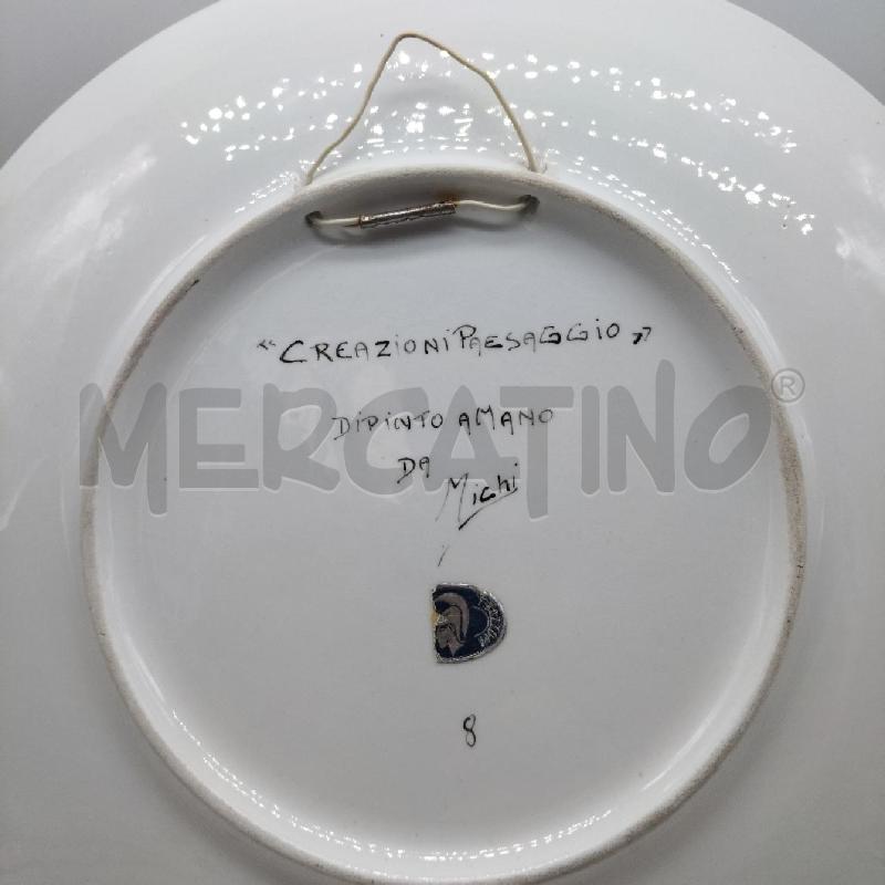 PIATTO DECORO DIPINTO A MANO MICKY | Mercatino dell'Usato Domodossola 2