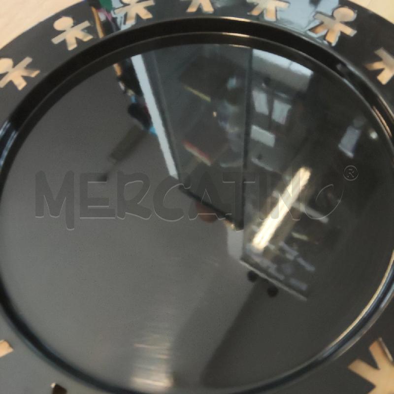 PIATTO GIROTONDO ALESSI NERO | Mercatino dell'Usato Domodossola 2